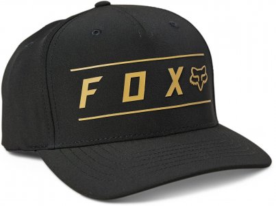 Шапка FOX Pinnacle Tech Flexfit, черный/золотистый