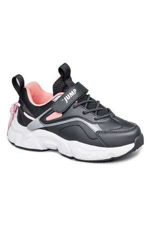 Детская спортивная обувь унисекс , черно-розовый Jump