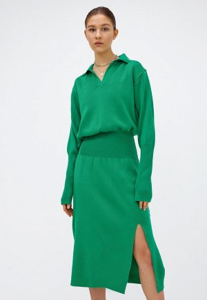 Платье Noun. Цвет: зеленый