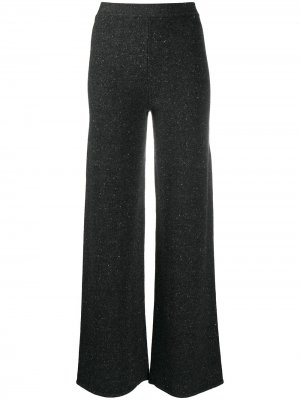 Кашемировые брюки Gentry Portofino. Цвет: серый