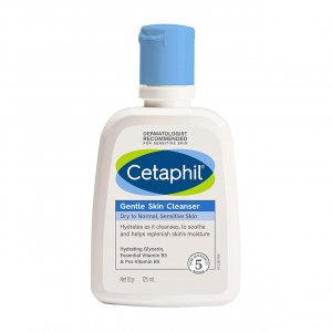 Нежное очищающее средство для сухой, нормальной и чувствительной кожи (125 мл), Gentle Skin Cleanser for Dry to Normal, Sensitive Skin, Cetaphil