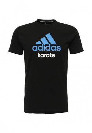 Футболка adidas Combat Community T-Shirt Karate. Цвет: черный