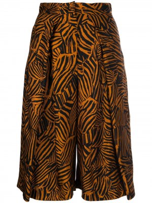 Укороченные брюки с вышивкой Missoni. Цвет: оранжевый