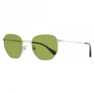 Мужские солнцезащитные очки Sartoria металлические PO2446S 518 4E Серебристые 52 мм Persol
