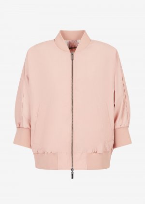 Двусторонняя оттоманская куртка-бомбер , розовый Armani Exchange