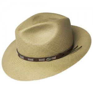 Шляпа, размер 59, хаки, зеленый Bailey