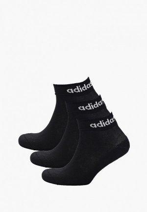 Носки 3 пары adidas C LIN ANKLE 3P. Цвет: черный