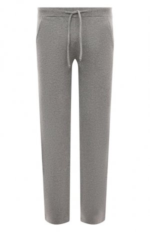 Кашемировые брюки Daniele Fiesoli. Цвет: серый