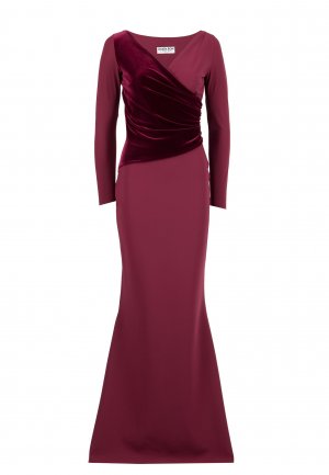 Платье CHIARA BONI. Цвет: бордовый