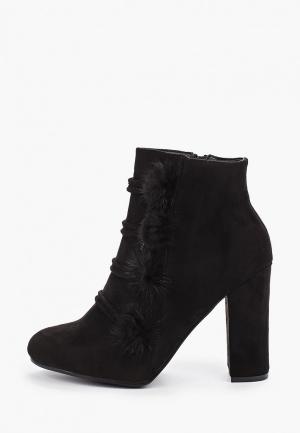 Ботильоны WS Shoes. Цвет: черный