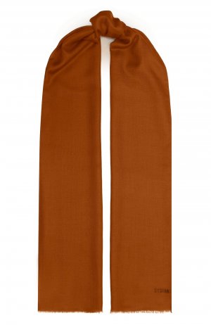 Кашемировый шарф Stefano Ricci. Цвет: оранжевый
