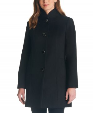 Женское пальто с воротником-стойкой, черный Kate Spade New York