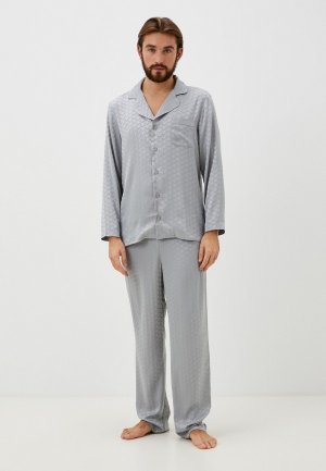 Пижама Comfy Home. Цвет: серый
