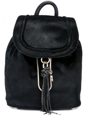 Рюкзак с цепочкой Diane Von Furstenberg. Цвет: чёрный