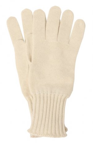 Кашемировые перчатки Colombo. Цвет: белый
