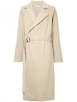Объемное пальто Seya.. Цвет: коричневый