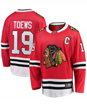 Домашняя майка игрока Big Boys Джонатана Тэйвза Red Chicago Blackhawks Fanatics