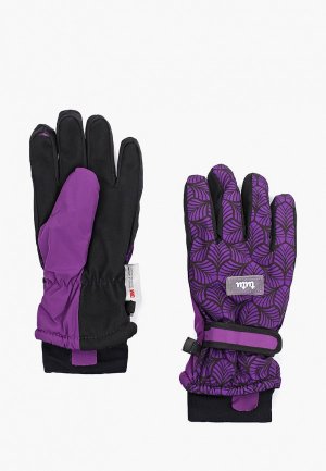 Перчатки TuTu. Цвет: фиолетовый