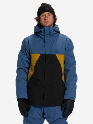 Куртка утепленная мужская Expedition, Синий Billabong. Цвет: синий