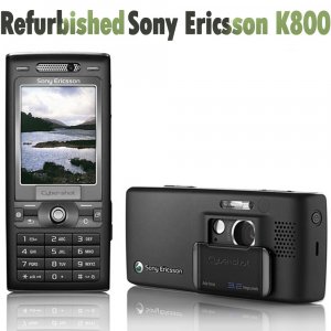Восстановленный оригинальный мобильный телефон Ericsson K800i 3G GSM с трехдиапазонной камерой 3,15 МП и FM Sony