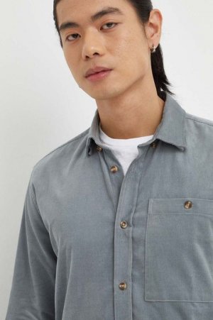 Хлопчатобумажную рубашку , серый Bruuns Bazaar