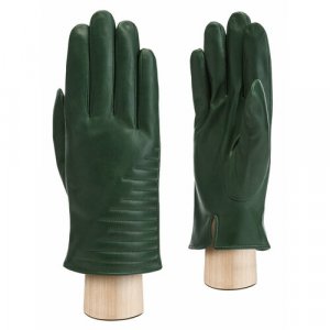 Перчатки , размер 8, зеленый ELEGANZZA. Цвет: зеленый