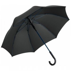 Зонт-трость , синий, черный FARE. Цвет: черный/синий