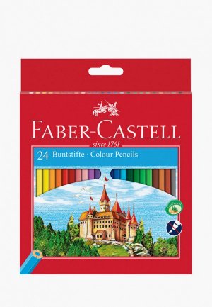 Набор карандашей Faber-Castell Faber-Castell, цветные, 24 цв.. Цвет: разноцветный