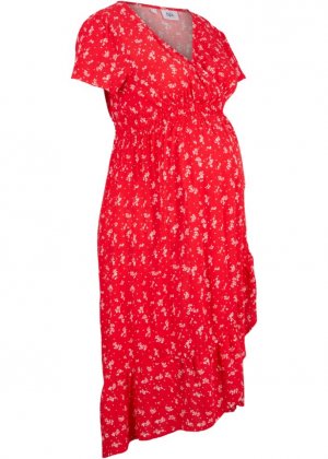 Платье для беременных из вискозы , красный Bpc Bonprix Collection