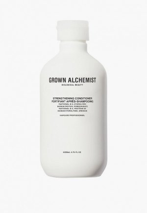 Кондиционер для волос Grown Alchemist Укрепляющий, 200 мл. Цвет: прозрачный