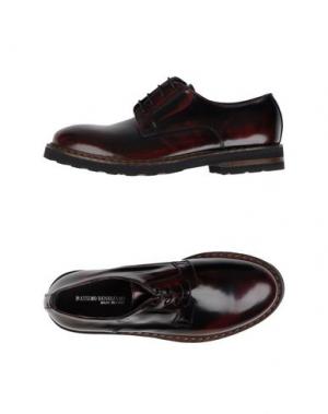 Обувь на шнурках MASSIMO BENEGIAMO. Цвет: красно-коричневый