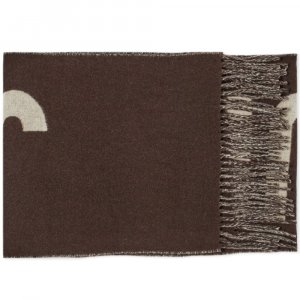 Жаккардовый шарф с логотипом , мультиколор Jacquemus