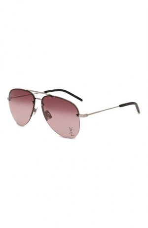 Солнцезащитные очки Saint Laurent. Цвет: розовый