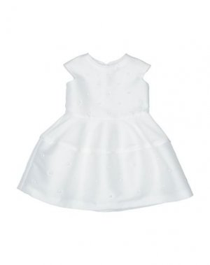 Платье для малыша LòLò. Цвет: белый