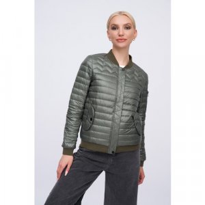 Куртка , размер 170-88-96, серый, зеленый Electrastyle. Цвет: серый/зеленый