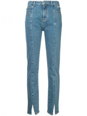 Прямые джинсы с разрезами MSGM