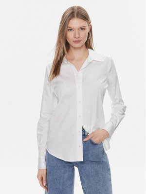 Рубашка узкого кроя , белый Calvin Klein