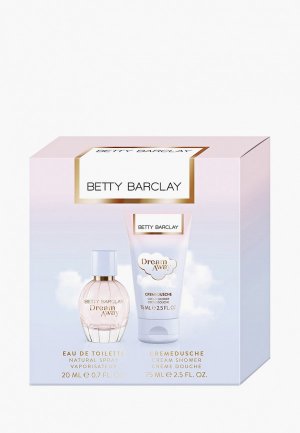 Набор парфюмерный Betty Barclay Dream Away Туалетная вода, 20мл + гель для душа, 75мл. Цвет: прозрачный