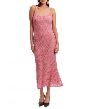 Женское сетчатое платье-комбинация Adoni , розовый Bardot