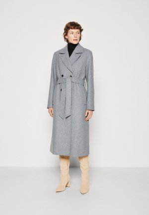 Пальто классическое SLFMILO COAT , светло-серый меланж Selected Femme