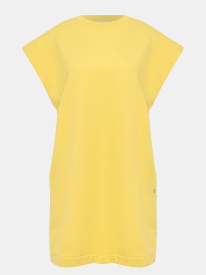 Платья DEHA. Цвет: желтый