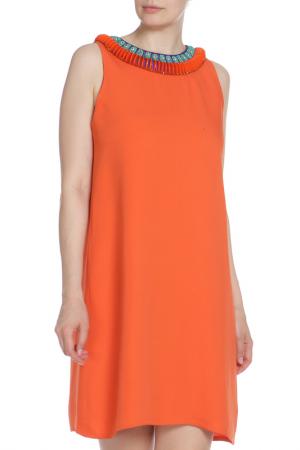 Платье коктейльное Issa London. Цвет: оранжевый