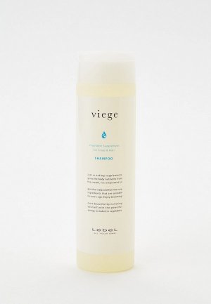 Шампунь Lebel Viege Shampoo восстанавливающий, 240 мл. Цвет: прозрачный