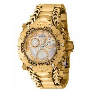 Наручные часы женские кварцевые Invicta Gladiator Lady 41104, золотой. Цвет: золотистый