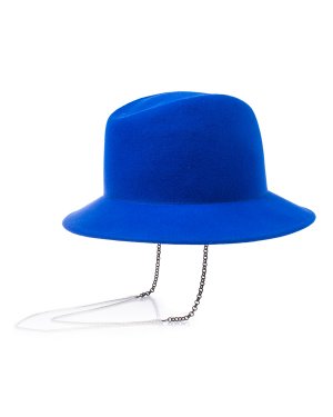 Шляпа TRILBY 57-59 синий Saint MAEVE. Цвет: синий