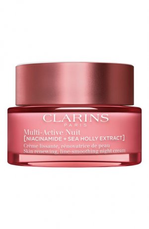 Ночной обновляющий крем Multi-Active для сухой кожи (50ml) Clarins. Цвет: бесцветный