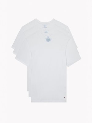Набор футболок cotton classics v-neck, 3 штуки, белый Tommy Hilfiger