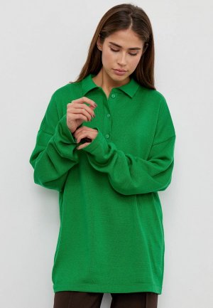 Поло Kivi Clothing. Цвет: зеленый