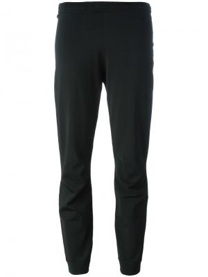Укороченные спортивные брюки Balenciaga. Цвет: чёрный