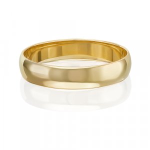 Кольцо обручальное PLATINA, желтое золото, 585 проба, размер 20 Platina Jewelry